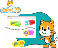 Основы программирования Scratch Jr - КИБЕРшкола программирования для детей, компьютерные курсы для школьников, начинающих и подростков - KIBERone г. Дзержинский