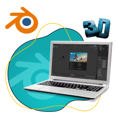 Blender - КИБЕРшкола программирования для детей, компьютерные курсы для школьников, начинающих и подростков - KIBERone г. Дзержинский