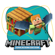 Minecraft Education - КИБЕРшкола программирования для детей, компьютерные курсы для школьников, начинающих и подростков - KIBERone г. Дзержинский