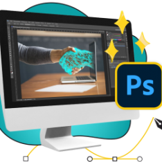 Волшебный Photoshop - КИБЕРшкола программирования для детей, компьютерные курсы для школьников, начинающих и подростков - KIBERone г. Дзержинский