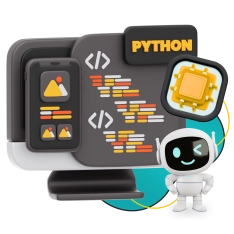 Мой первый сайт с мозгами: Python + AI - КИБЕРшкола программирования для детей, компьютерные курсы для школьников, начинающих и подростков - KIBERone г. Дзержинский