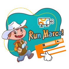 Квест – кодинг Run Marco! Учимся думать, как разработчик - КИБЕРшкола программирования для детей, компьютерные курсы для школьников, начинающих и подростков - KIBERone г. Дзержинский