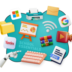 Цифровая база для школьника - КИБЕРшкола программирования для детей, компьютерные курсы для школьников, начинающих и подростков - KIBERone г. Дзержинский