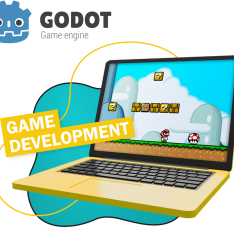 Godot.  Основа создания легендарных игр - КИБЕРшкола программирования для детей, компьютерные курсы для школьников, начинающих и подростков - KIBERone г. Дзержинский