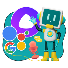 Голосовой помощник Алиса - КИБЕРшкола программирования для детей, компьютерные курсы для школьников, начинающих и подростков - KIBERone г. Дзержинский