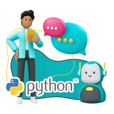 Умный чат-бот на Python на Telegram - КИБЕРшкола программирования для детей, компьютерные курсы для школьников, начинающих и подростков - KIBERone г. Дзержинский